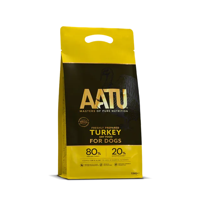 Aatu For Dogs Dry – Free Run Turkey