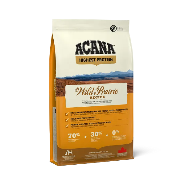 Acana Highest Protein – Wild Prairie Dog Recipe