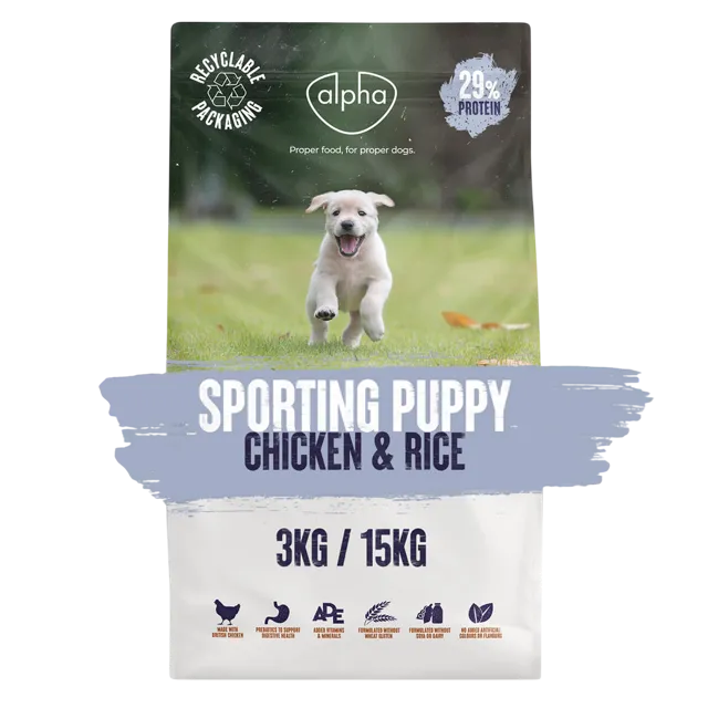 Alpha Sporting Puppy Wheat Gluten Free – —