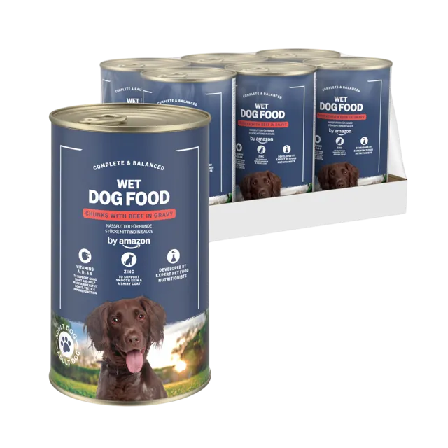 Amazon Wet Chunks in Gravy – Beef