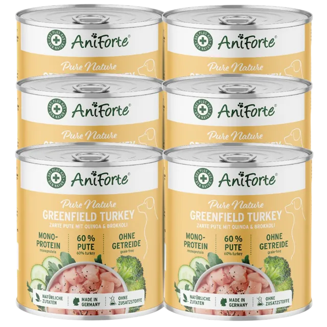 AniForte PureNature Adult – Greenfield Turkey