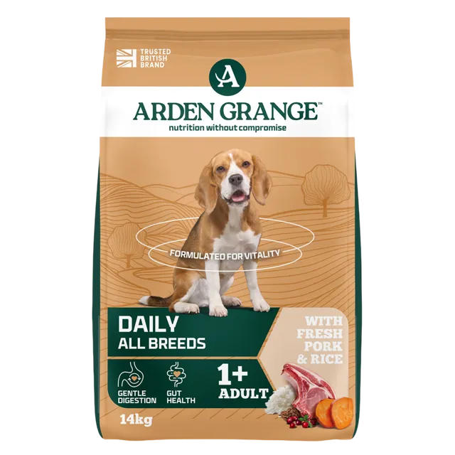 Arden Grange Adult – Rich In Fresh Pork & Rice