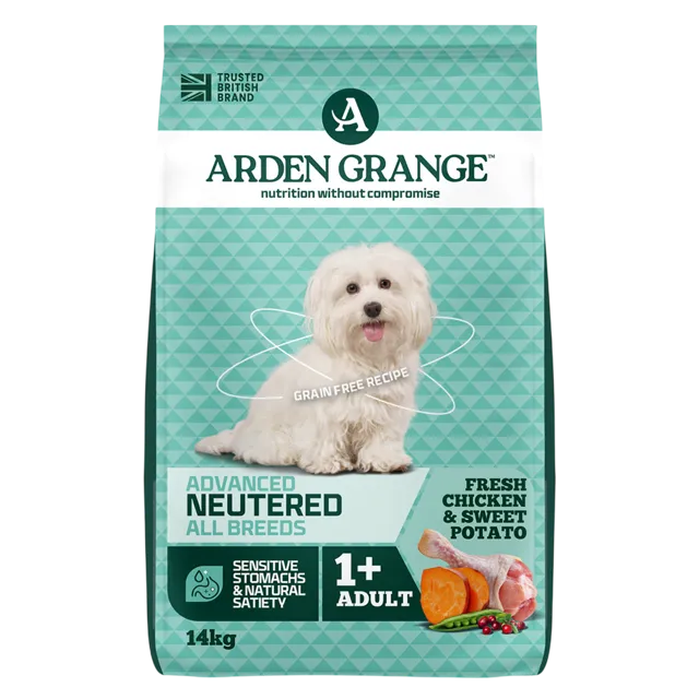 Arden Grange Neutered Adult – With fresh chicken & sweet potato