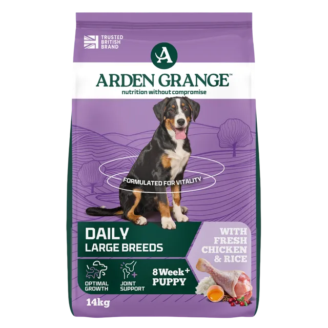 Arden Grange Puppy/Junior Large Breed – —