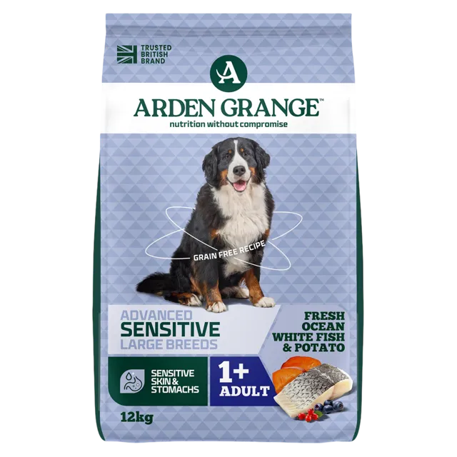 Arden Grange Sensitive Large Breed Adult – Ocean White Fish & Potato