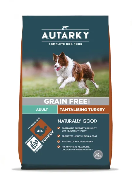 Autarky Adult Grain Free Dry – Tantalising Turkey & Potato