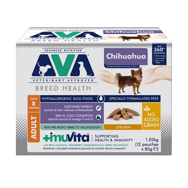 Ava Breed Health Chihuahua Wet – Adult Pâté Pouches