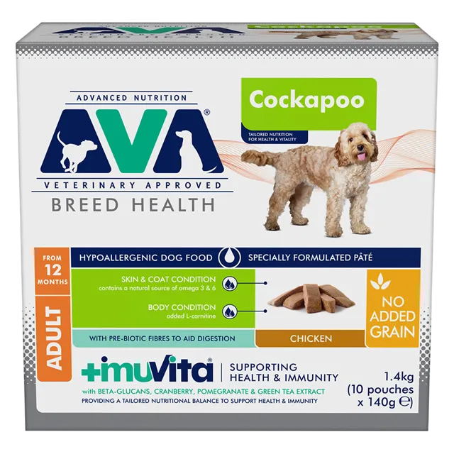 Ava Health & Vitality Cockapoo Wet – Adult Chicken Pâté