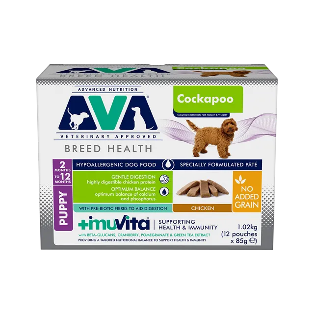 Ava Health & Vitality Cockapoo Wet – Puppy Chicken Pâté