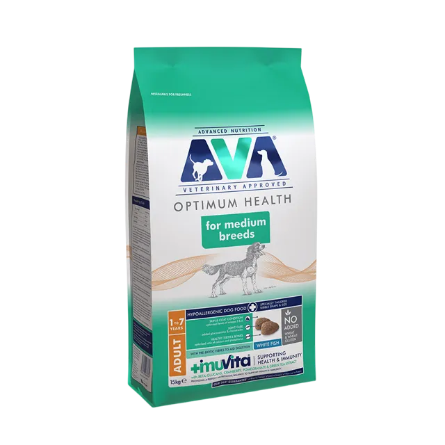 Ava Medium Breed Adult – White Fish