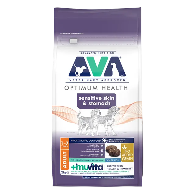 Ava Sensitive Skin and Stomach Adult – White Fish
