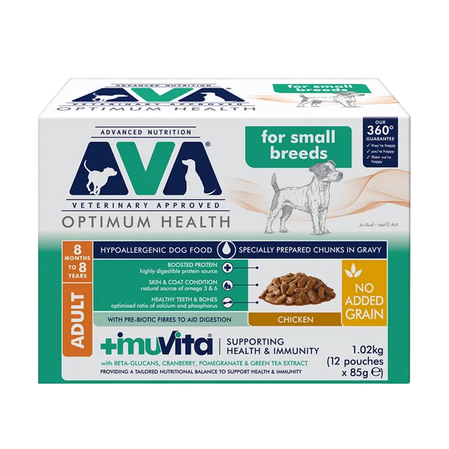 Ava Wet Food Adult Chunks in Gravy – Small Breed