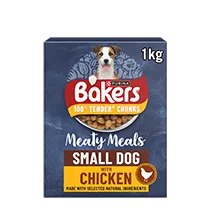 Bakers Meaty Meals Small Dog – Rich In Chicken