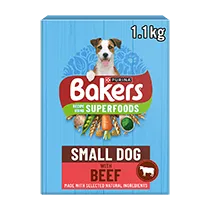 Bakers Small Dog – Rich In Beef With Country Vegetables