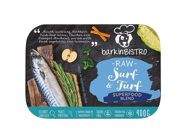 Barkin Bistro Surf & Turf Raw – —