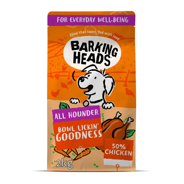 Barking Heads Adult Dry Food – Bowl Lickin' Chicken