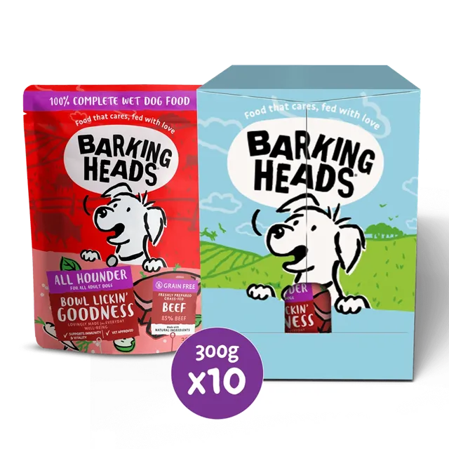 Barking Heads Adult Wet Food – Beef Waggington