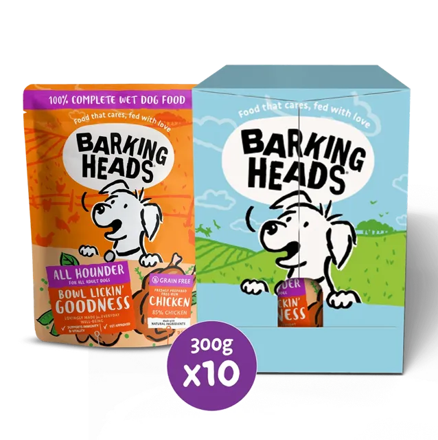 Barking Heads Adult Wet Food – Bowl Lickin' Chicken