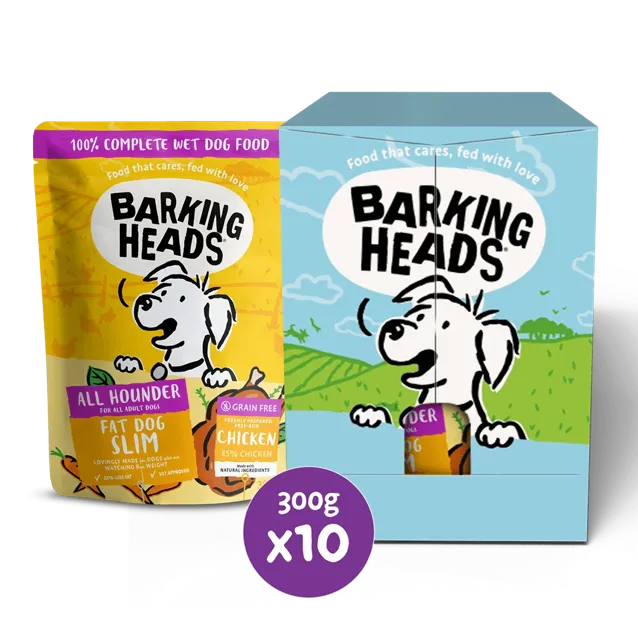 Barking Heads Fat Dog Slim Wet – Chicken