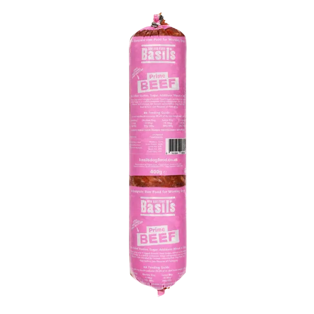 Basil's Dog Food – Beef