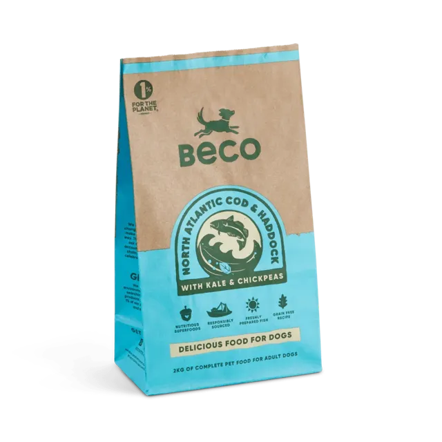 Beco Dry Dog Food – Wild Caught Cod & Haddock