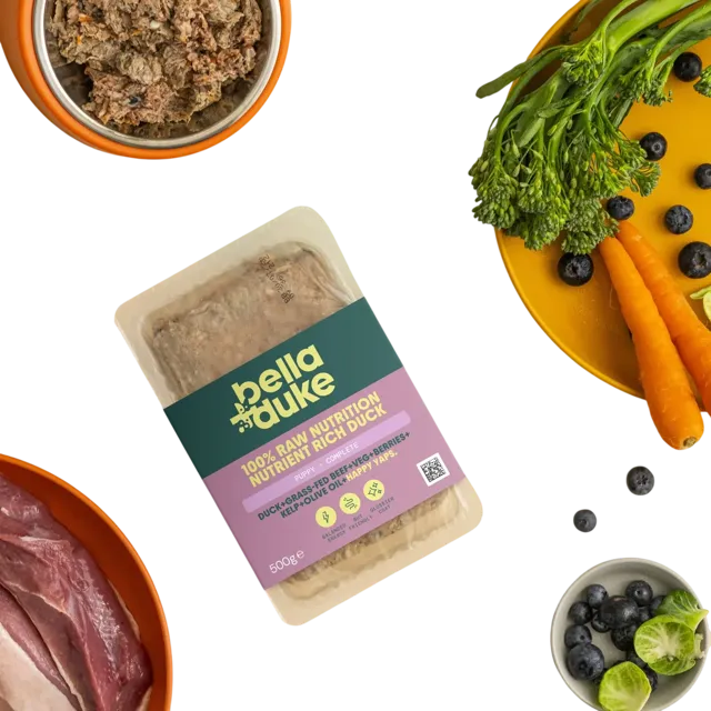 Bella + Duke Puppy Complete | Working Dog – Nutrient Rich Duck
