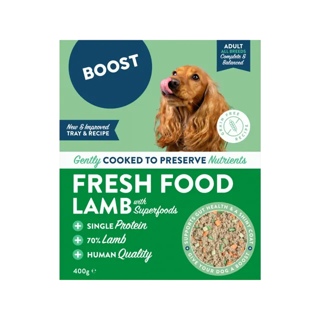 Boost Fresh Food Trays – Lamb with Superfoods