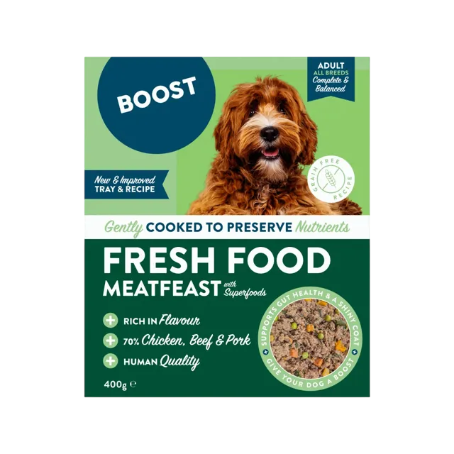Boost Fresh Food Trays – Meatfeast