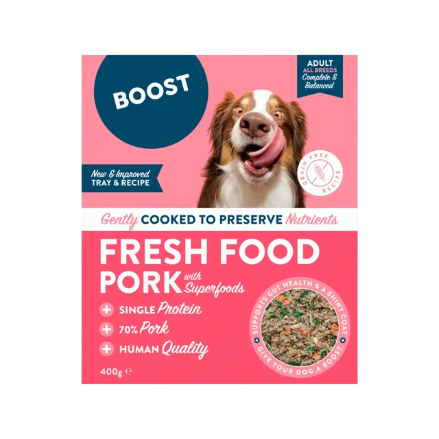 Boost Fresh Food Trays – Pork