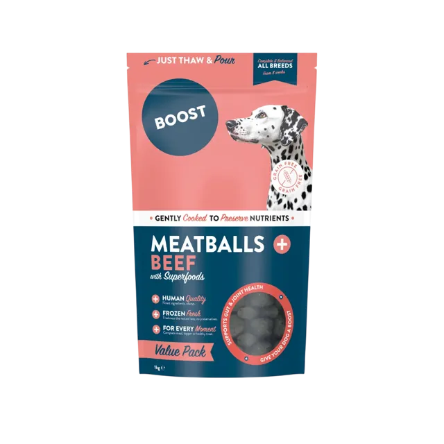 Boost Meatballs – Beef with Superfoods