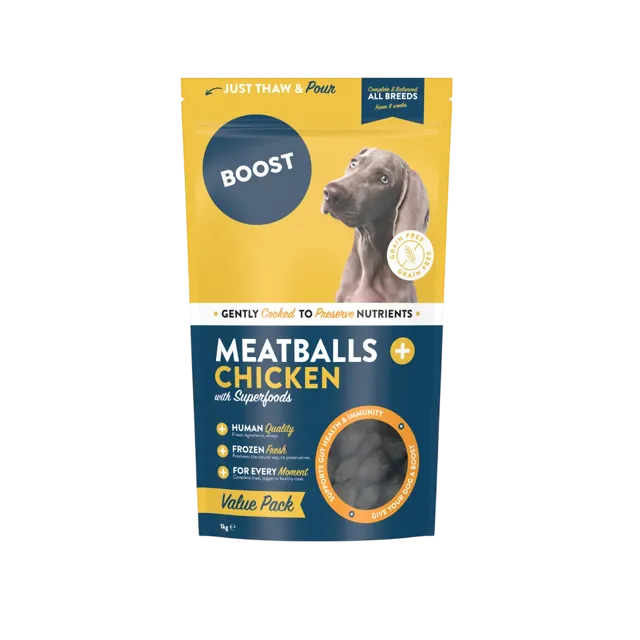 Boost Meatballs – Chicken with Superfoods