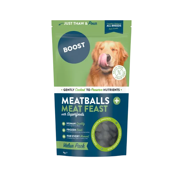 Boost Meatballs – Meat Feast with Superfoods