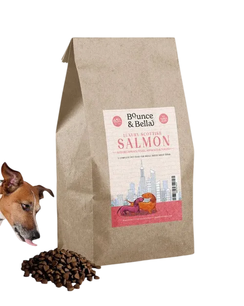 Bounce and Bella Luxury Grain-Free Small Breed – Scottish Salmon