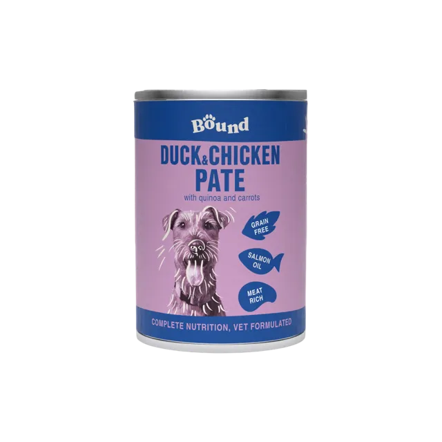 Bound Pate – Duck & Chicken with Quinoa & Carrots