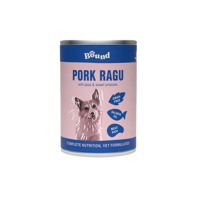 Bound Ragu – Pork with Peas & Sweet Potatoes