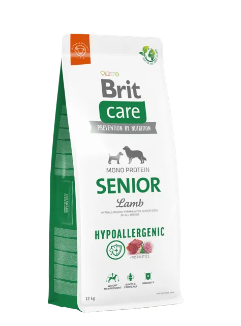 Brit Care dog Hypoallergenic Senior Lamb and Rice – —