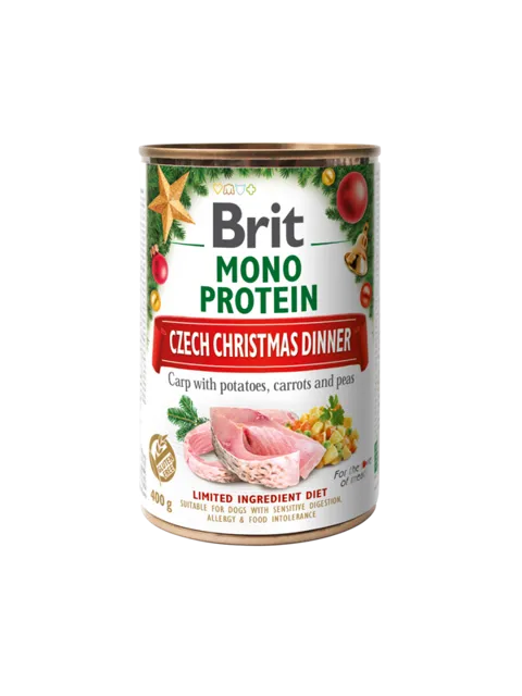 Brit Care Dog Monoprotein Christmas can 400 g – —