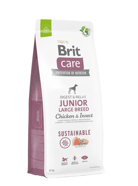 Brit Care Dog Sustainable Junior Large Breed – —