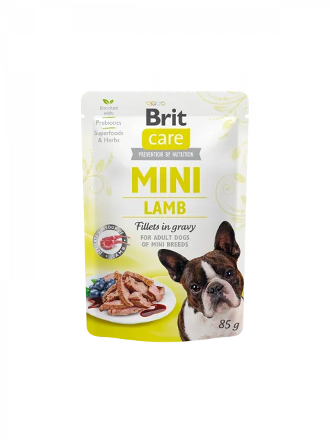 Brit Care Mini fillets in gravy – Lamb