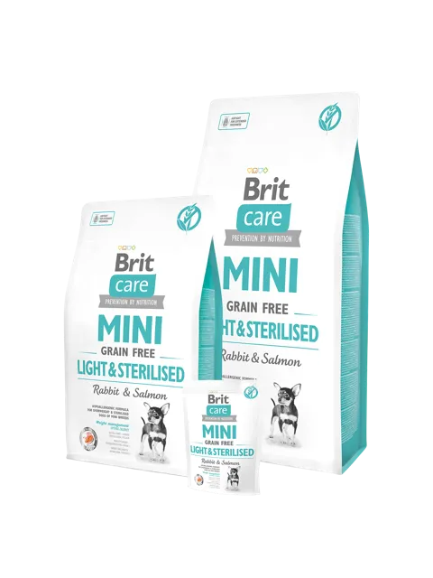 Brit Care Mini Light & Sterilised – —