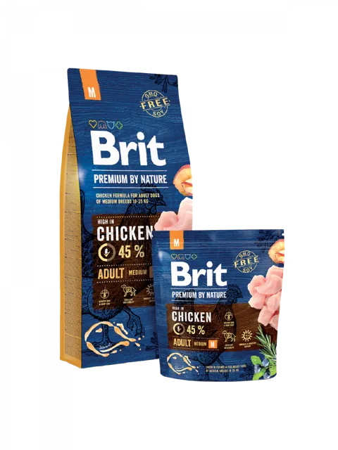 Brit Premium by Nature Adult M – —