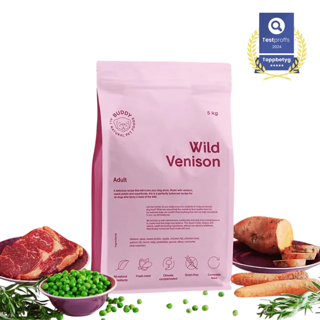 Buddy Dry Adult – Wild Venison