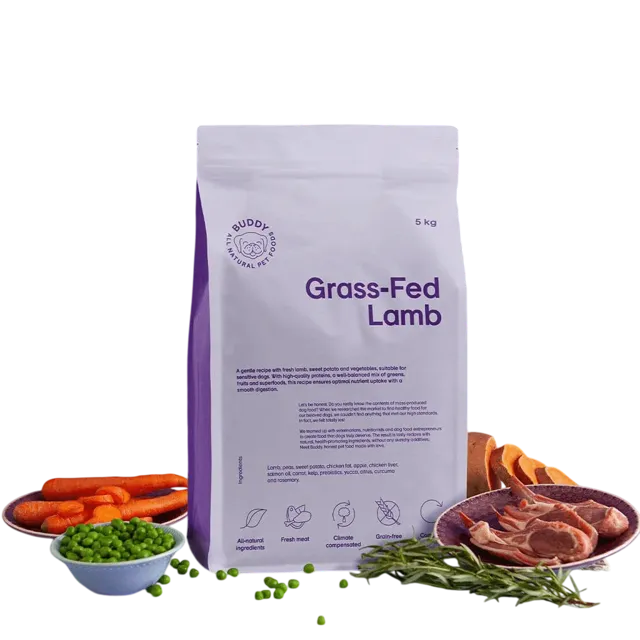 Buddy Grass Fed Lamb Sensitive – —