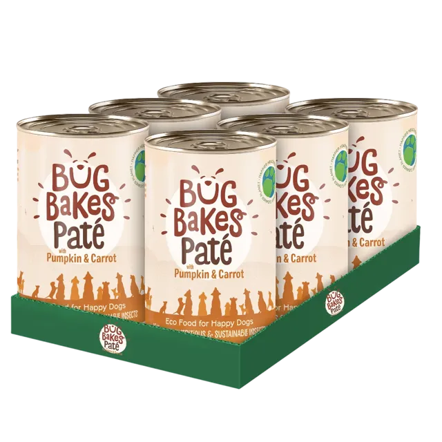 Bug Bakes Hypoallergenic Wet – Pumpkin & Carrot