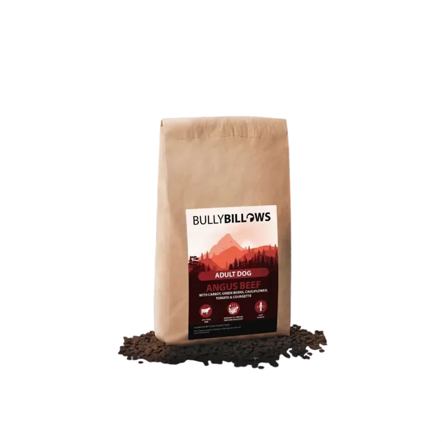 BullyBillows Adult Dog Dry Food – Angus Beef