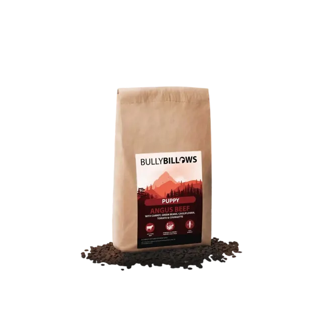 BullyBillows Puppy Dry Food – Angus Beef