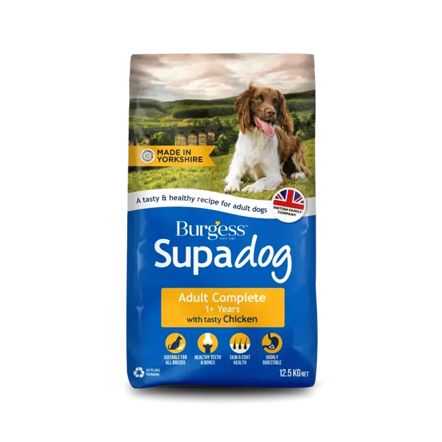 Burgess Supadog Originals Adult – Rich In Tasty Chicken