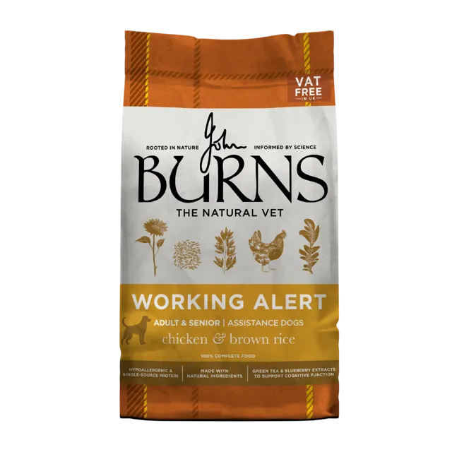 Burns Alert – Chicken & Brown Rice