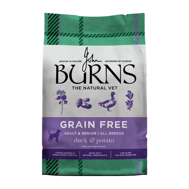 Burns Grain-Free Adult/Senior – Duck & Potato