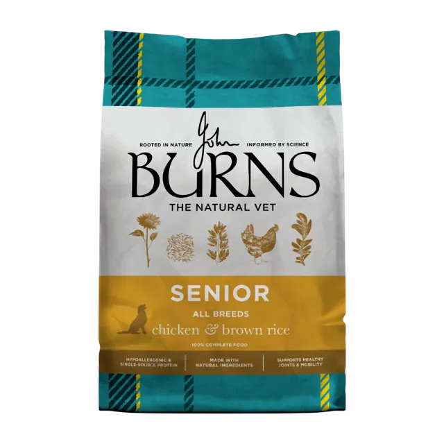 Burns Senior – Chicken & Brown Rice